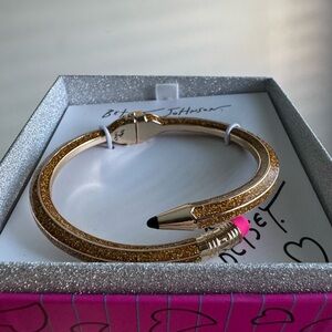 Betsey Johnson pencil bracelet